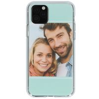 Concevez votre propre coque en gel Apple iPhone 11 Pro - Transparent