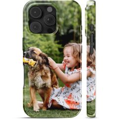 Concevez votre propre coque Tough avec MagSafe Apple iPhone 16 Pro - Blanc