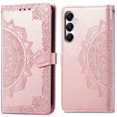 imoshion Etui de télephone Mandala Samsung Galaxy A55 - Rose Doré