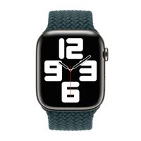 Apple Bracelet Solo tressé Apple Watch | 44/45/46/49 mm - Taille 9 - Rainforest