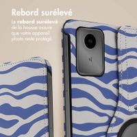 imoshion&#x20;Coque&#x20;tablette&#x20;Design&#x20;rotatif&#x20;&#xE0;&#x20;360&#xB0;&#x20;Lenovo&#x20;Tab&#x20;M11&#x20;-&#x20;White&#x20;Blue&#x20;Stripes