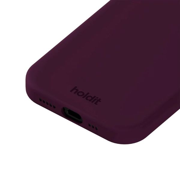 Holdit Coque Silicone Apple iPhone 17 - Deep Plum