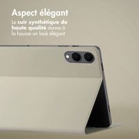 Accezz Coque tablette Classic Samsung Galaxy Tab S11 Ultra - Greige