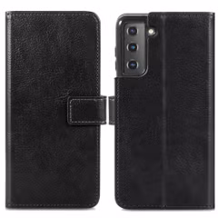 imoshion Étui de télephone portefeuille de luxe Samsung Galaxy S21 Plus - Noir