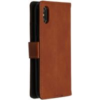 imoshion Étui de télephone portefeuille de luxe Apple iPhone X / Xs - Marron