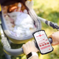 Fixed Bikee 2 – Support de téléphone pour vélo – Rotatif à 360 degrés – Universel – Noir