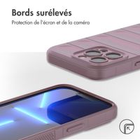 imoshion Coque arrière EasyGrip iPhone 13 Pro - Violet