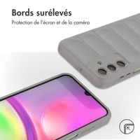 imoshion Coque arrière EasyGrip Samsung Galaxy A25 (5G) - Gris