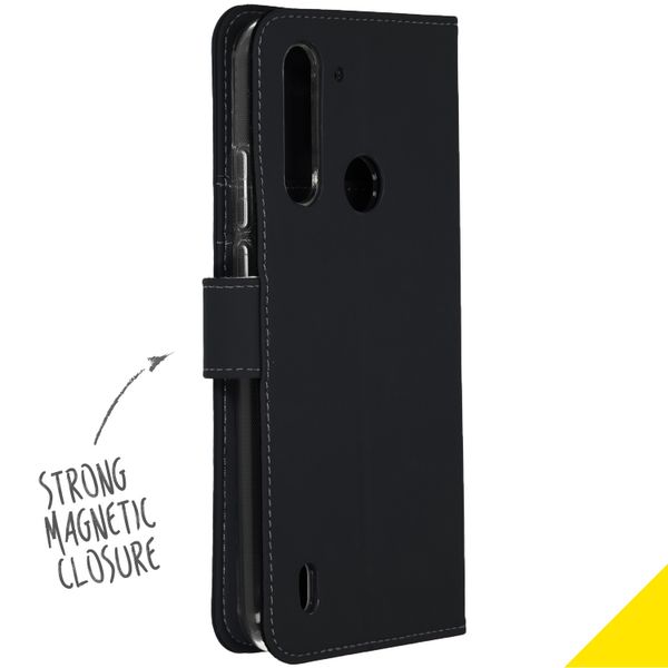 Accezz Étui de téléphone Wallet Motorola Moto G8 Power Lite