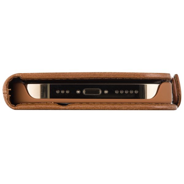 dbramante1928 Étui de télephone portefeuille Apple iPhone 15 Pro Max - Marron