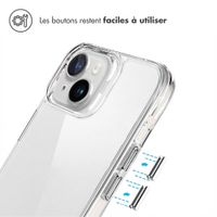 imoshion Coque Rugged Air Apple iPhone 15 Plus - Transparent