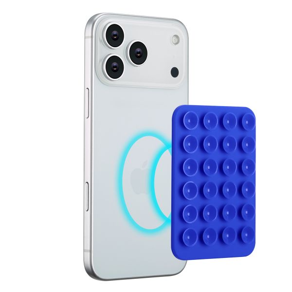 Selencia Support de téléphone à ventouses MagSafe - Cobalt Blue