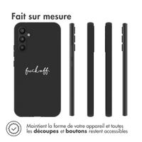 imoshion Coque Design Samsung Galaxy A34 (5G) - Fuck Off - Noir