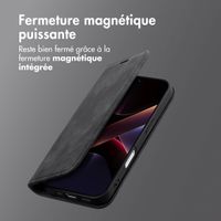 imoshion Étui de téléphone portefeuille Slim Xiaomi Poco X7 - Noir