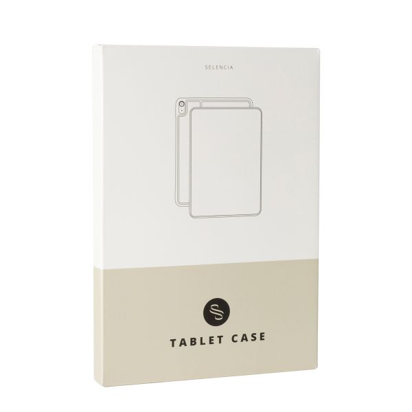 Selencia Coque tablette Vivid Apple iPad Air 11 pouces (2026) M4 / (2025) M3 / (2024) M2 / Air 5 (2022) / Air 4 (2020) - Marble Plum