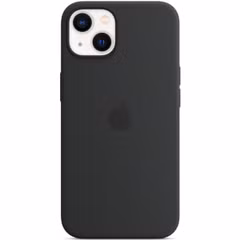 Apple Coque en silicone MagSafe Apple iPhone 13 - Midnight