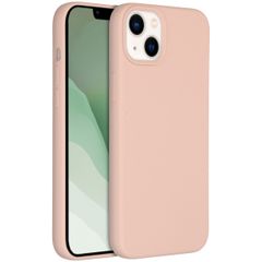 Accezz Coque Liquid Silicone Apple iPhone 14 Plus - Rose