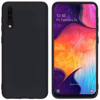 Accezz Coque Couleur Samsung Galaxy A50 / A30s - Noir