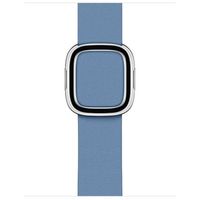 Apple Leather Band Modern Buckle Apple Watch Series 1-9 / SE - 38/40/41 mm / Series 10 - 42 mm - Taille S - Bleu