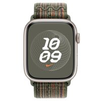 Apple Nike Sport Loop bracelet Apple Watch Series 1 á 10 / SE / Ultra (2) (44/45/46/49 mm) - Sequoia/Orange