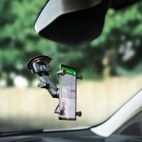 RAM Mounts ﻿X-Grip® Twist-lock Support de téléphone de voiture - Universel - Grand - Noir