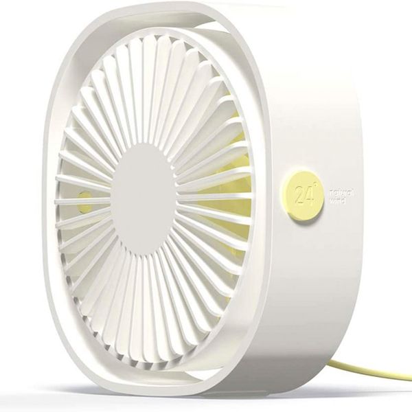 imoshion ﻿Ventilateur de bureau USB - Blanc