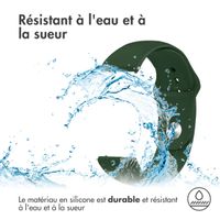 imoshion Bracelet sport en silicone  - Connexion universelle 18 mm - Vert foncé