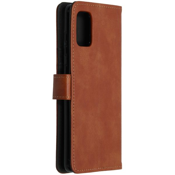 imoshion Étui de télephone portefeuille de luxe Samsung Galaxy A71 - Marron