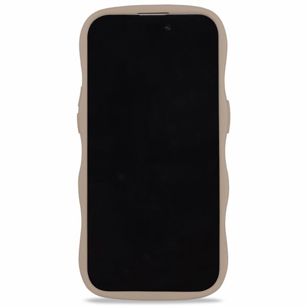 Holdit Coque Wavy Apple iPhone 14 Pro - Mocha Brown