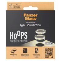PanzerGlass Protection Caméra Hoop Optic Rings Apple iPhone 15 / 15 Plus - Yellow