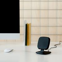 Zens Support pour chargeur rapide sans fil - Chargeur sans fil - Avec câble de charge - 10 Watt - Noir