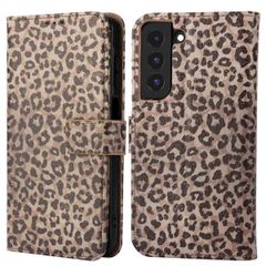 imoshion Étui de téléphone portefeuille Design Samsung Galaxy S22 - Leopard Mood