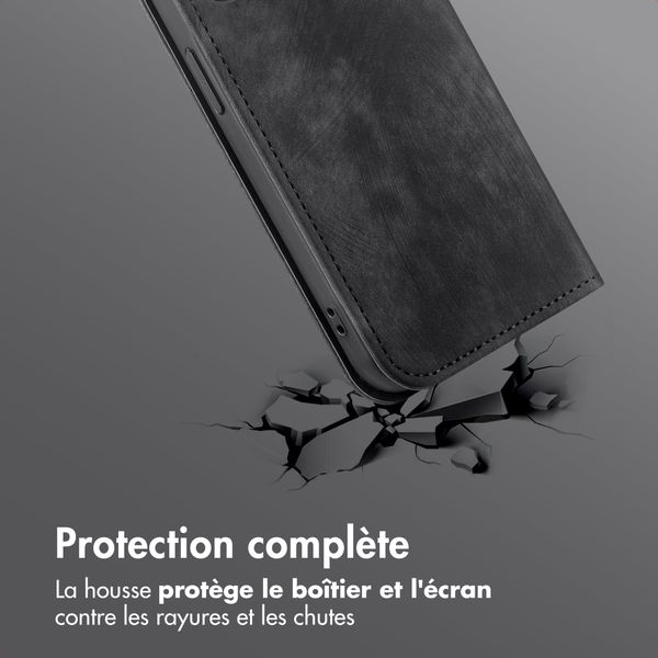 imoshion Étui de téléphone portefeuille Slim Xiaomi Poco F8 Pro - Noir