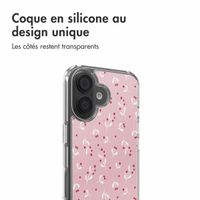 imoshion Coque Design Apple iPhone 16 - Berries Blush