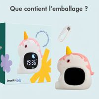 imoshion Kids Coach de sommeil - Veilleuse avec haut-parleur - Réveil enfant - Unicorn