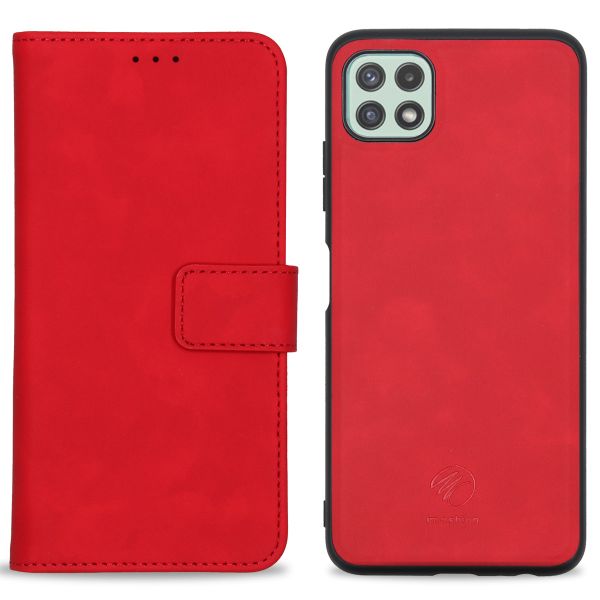 imoshion Etui de téléphone 2-en-1 amovible Galaxy A22 (5G) - Rouge