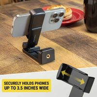 Scosche Travel Mount - Support téléphone – Réglable – À pince – Noir