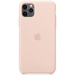 Apple Coque en silicone Apple iPhone 11 Pro Max - Pink Sand