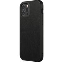 RhinoShield Coque SolidSuit iPhone 12 (Pro) - Leather Black