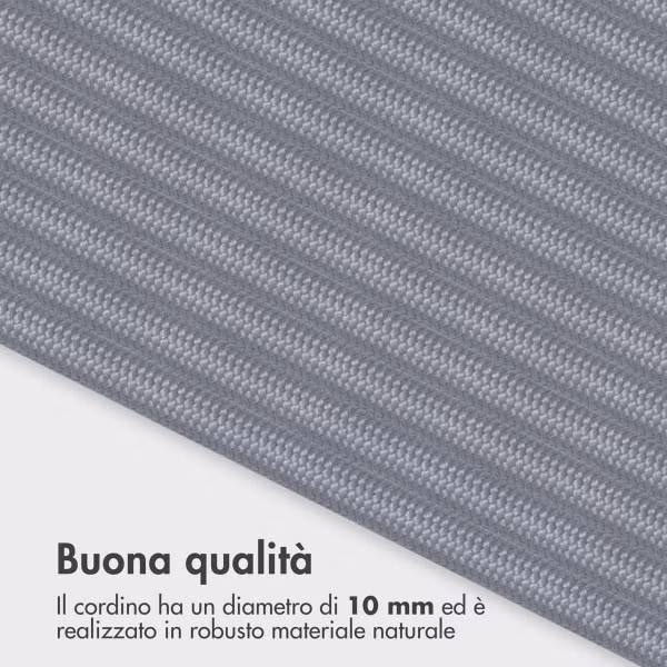 imoshion ﻿Cordon de téléphone universel taille unique - 10 mm d'épaisseur - Gris foncé