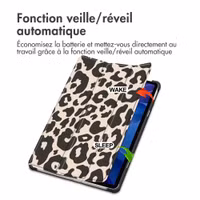imoshion Coque tablette Design Trifold Xiaomi Redmi Pad 2 - Leopard
