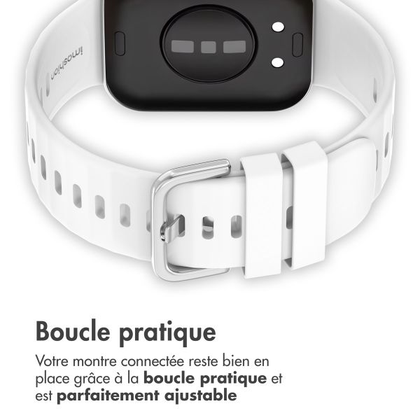 imoshion Bracelet silicone Huawei Watch Fit 3 - Blanc