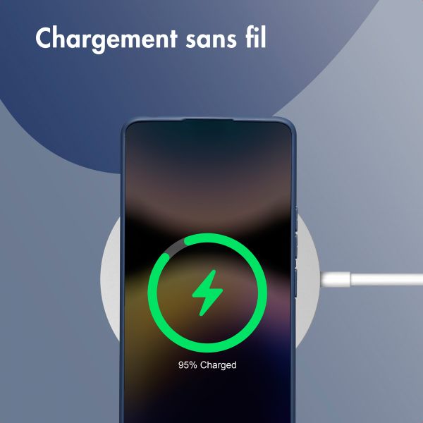 imoshion Coque Couleur Xiaomi Redmi Note 14 Pro (5G) - Bleu foncé