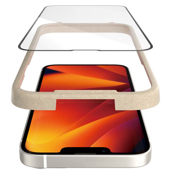 PanzerGlass Protection d'écran Ultra-Wide Fit Anti-bactérienne avec applicateur Apple iPhone 14