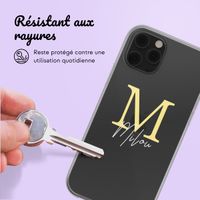 Coque avec votre propre photo et/ou texte Apple iPhone 12 (Pro) - Letter