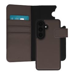 imoshion Étui portefeuille luxe 2-en-1 amovible Samsung Galaxy S26 - Marron