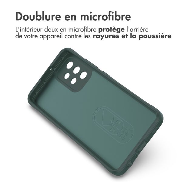 imoshion Coque arrière EasyGrip Samsung Galaxy A32 (4G) - Vert foncé