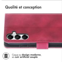 imoshion Etui de télephone portefeuille avec cordon Samsung Galaxy A17 (5G) - Rouge