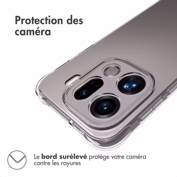 imoshion Shockproof Case Oppo Find X9 Pro - Transparent