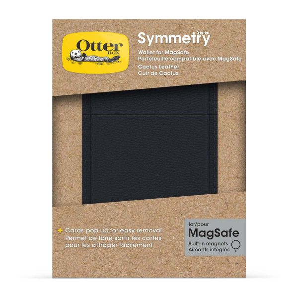 OtterBox Symmetry Cactus Leather MagSafe Wallet - Riverside Blue / Blue